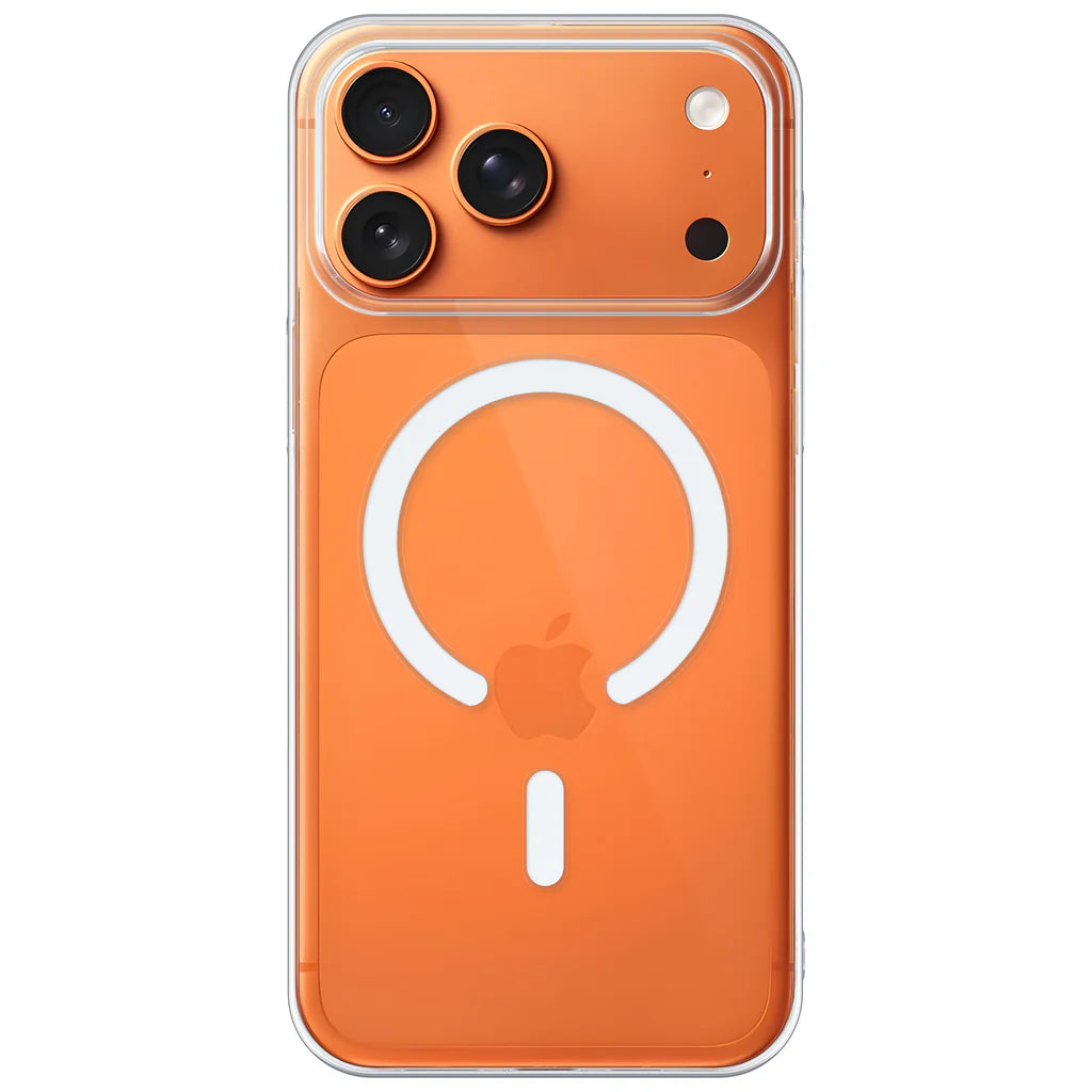 iPhone 17 Series Compatible With MagSafe Anti-Yellow Case.