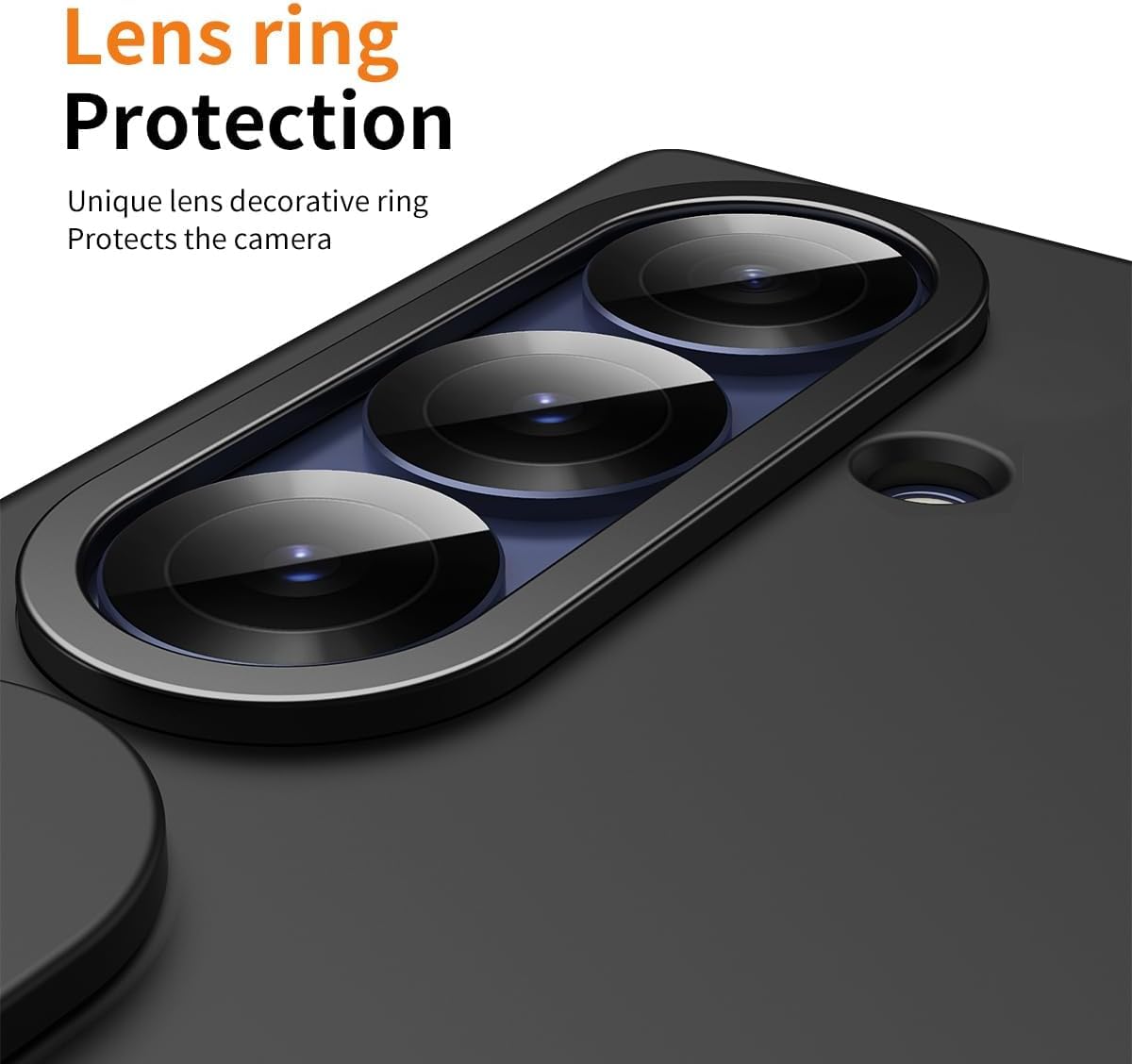 Silicone Hegemony Series with Stand Band & Front Glass Case.