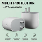 Google Original 45W Type C Fast Charger Adapter.