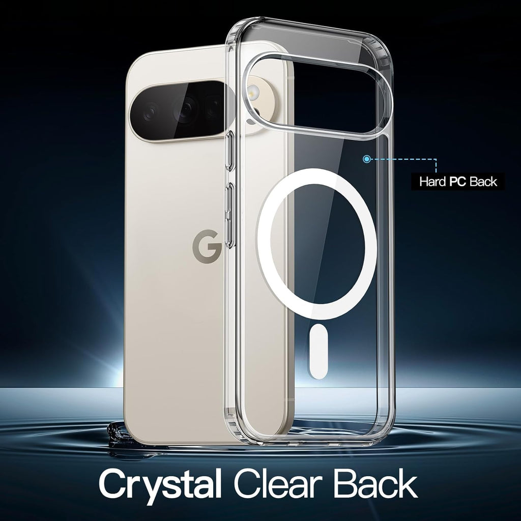 Google Pixel 10 Series Anti Yellow Magsafe Clear Case
