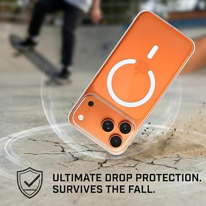 iPhone 17 Series Compatible With MagSafe Anti-Yellow Case.