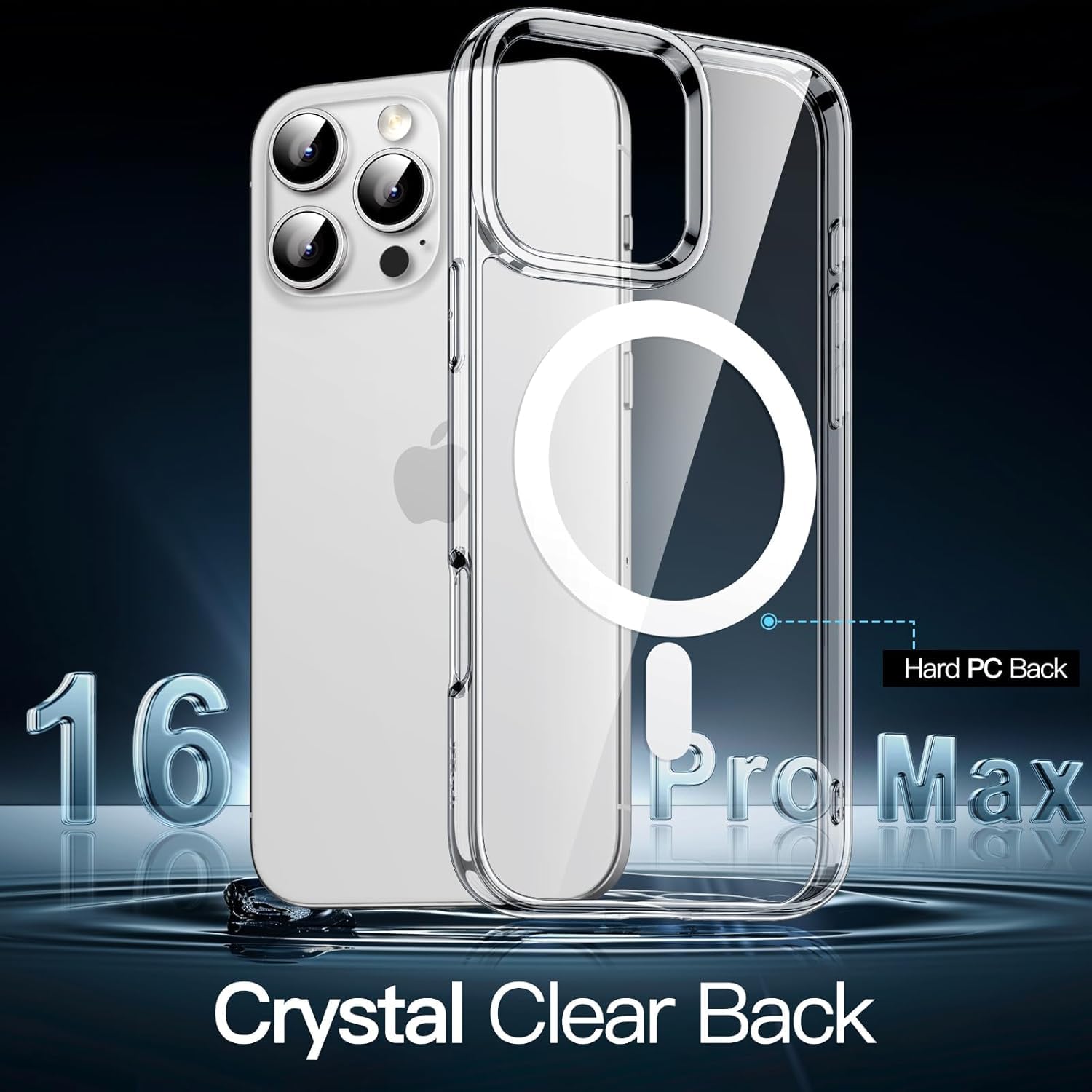 iPhone 16 Series Anti-Yellow Case Compatible With MagSafe.