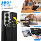 360 Full Cover Camera Frame Holder Front Glass Silicone Wristband Case.