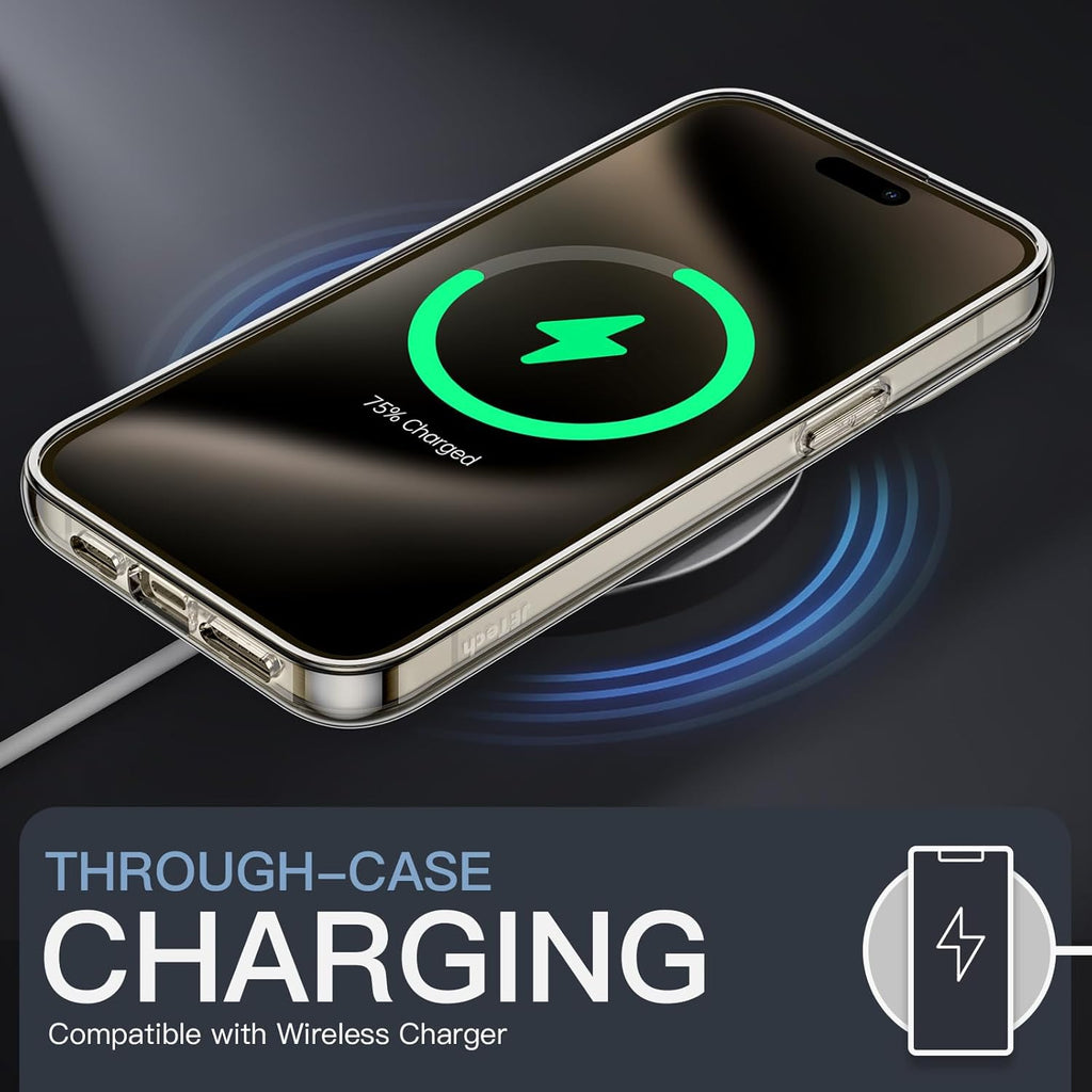 iPhone 15 Series Anti-Yellow Case Compatible With MagSafe