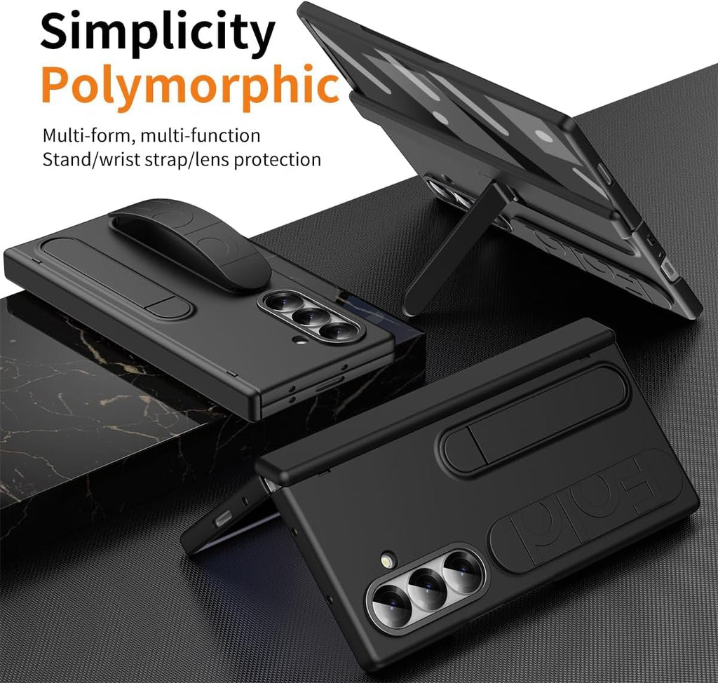 Silicone Hegemony Series with Stand Band & Front Glass Case.