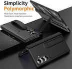 Silicone Hegemony Series with Stand Band & Front Glass Case.