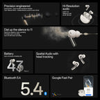 OnePlus Buds Pro 3 Bluetooth TWS in-Ear Buds.