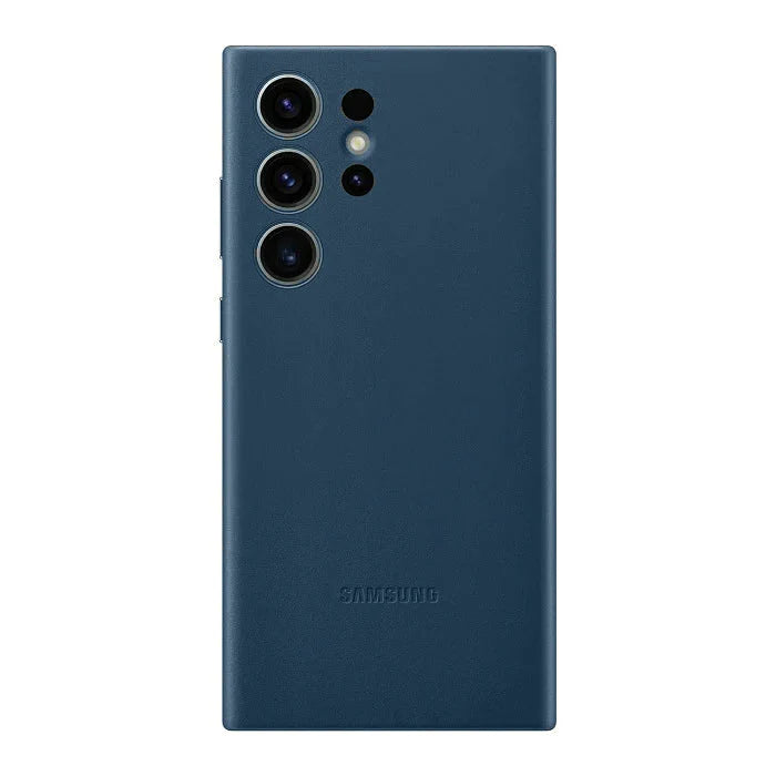 Samsung Galaxy S Series Slim Metal Button Leather Case.