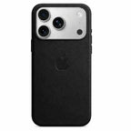iPhone Metal Button Leather Case.