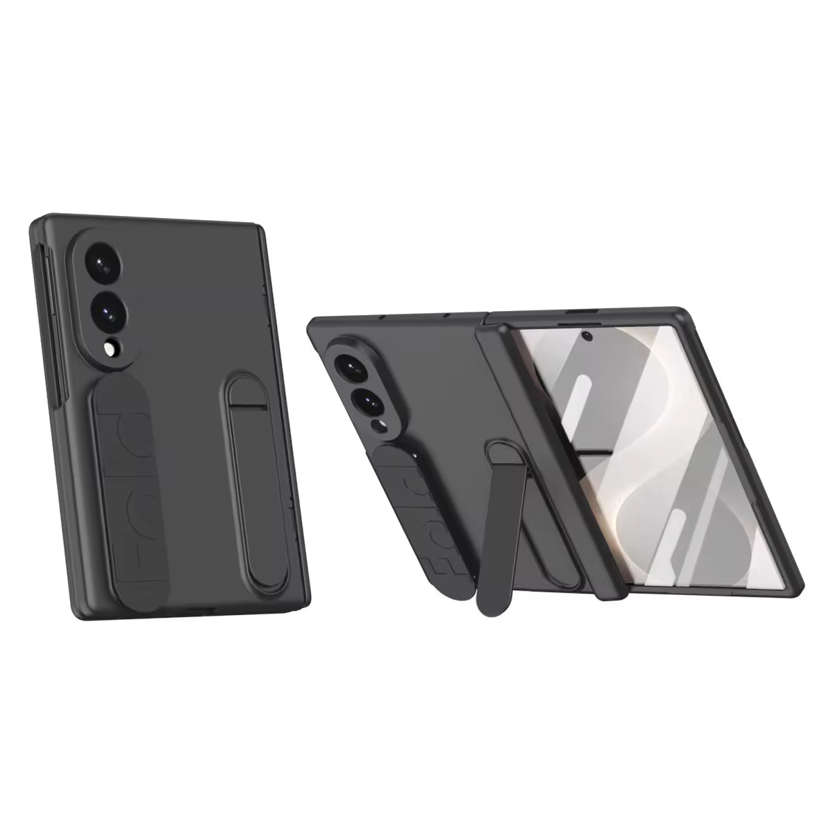 Silicone Hegemony Series with Stand Band & Front Glass Case.