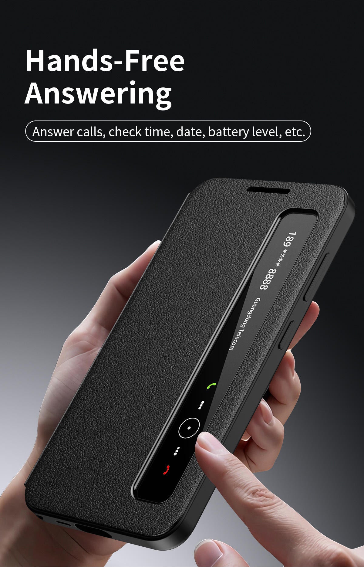 Samsung S Series Smart Sleep Window Anti-drop Protective Leather Case .