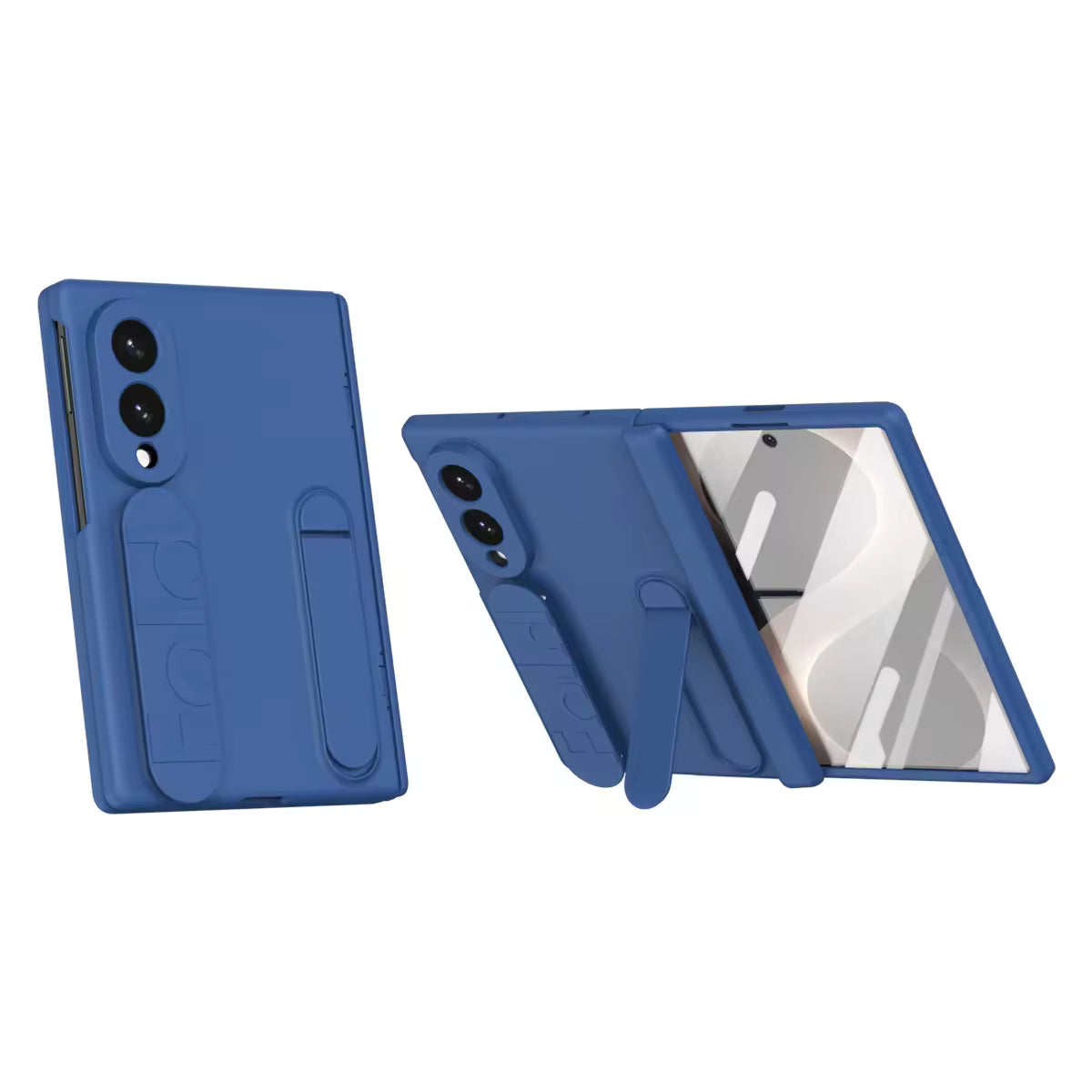 Silicone Hegemony Series with Stand Band & Front Glass Case.