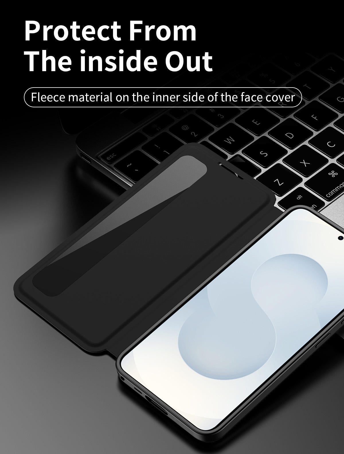 Samsung S Series Smart Sleep Window Anti-drop Protective Leather Case .