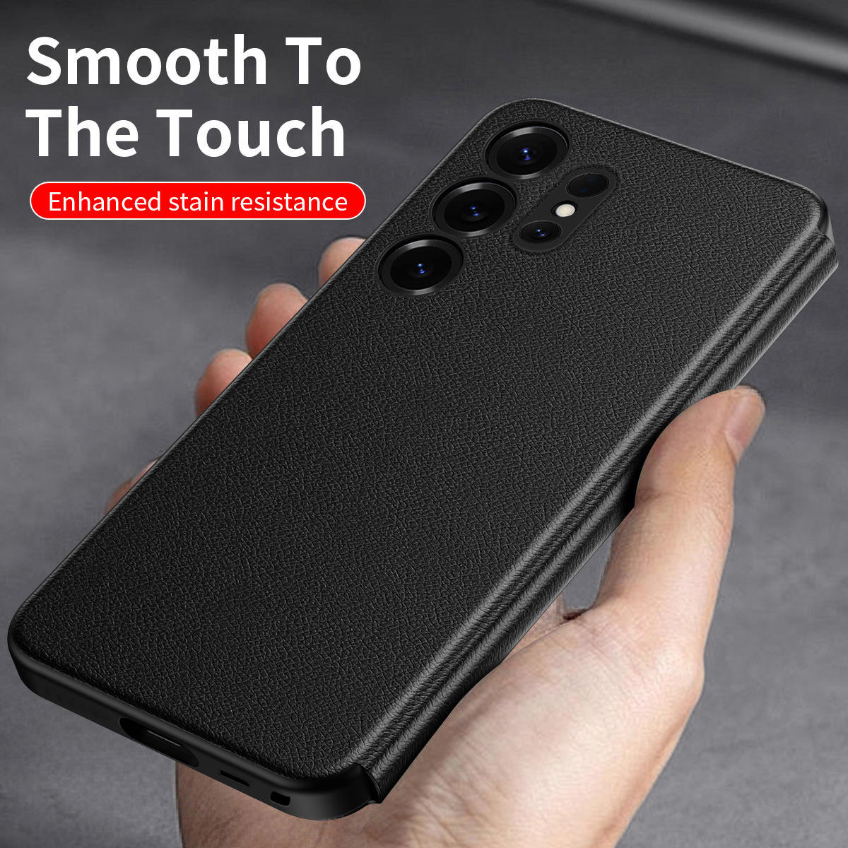 Samsung S Series Smart Sleep Window Anti-drop Protective Leather Case .