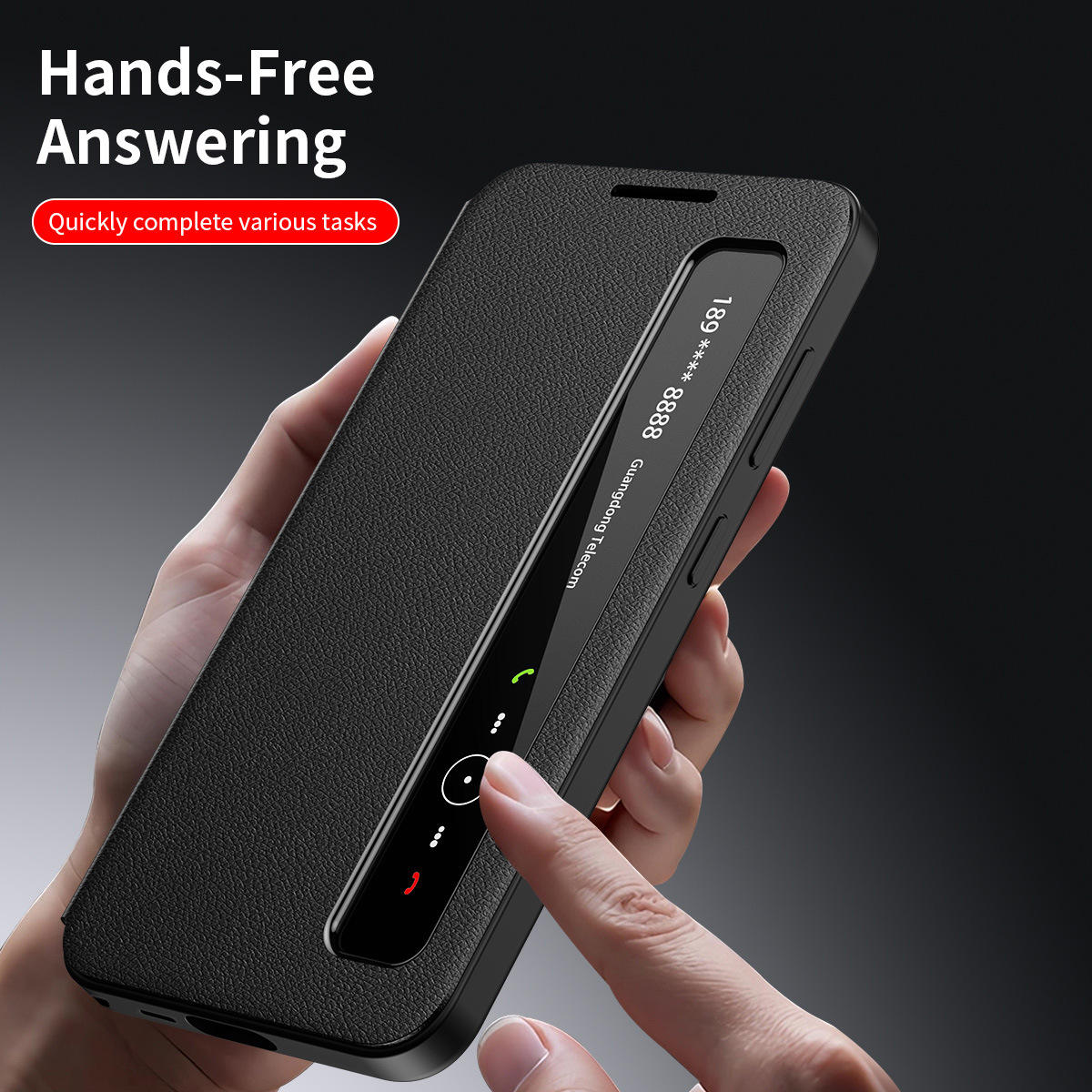 Samsung S Series Smart Sleep Window Anti-drop Protective Leather Case .