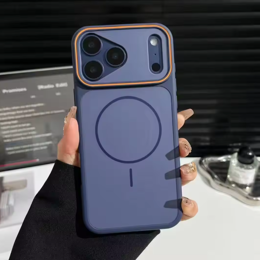 Luxury Dual Armor Magnetic Frosted Case.