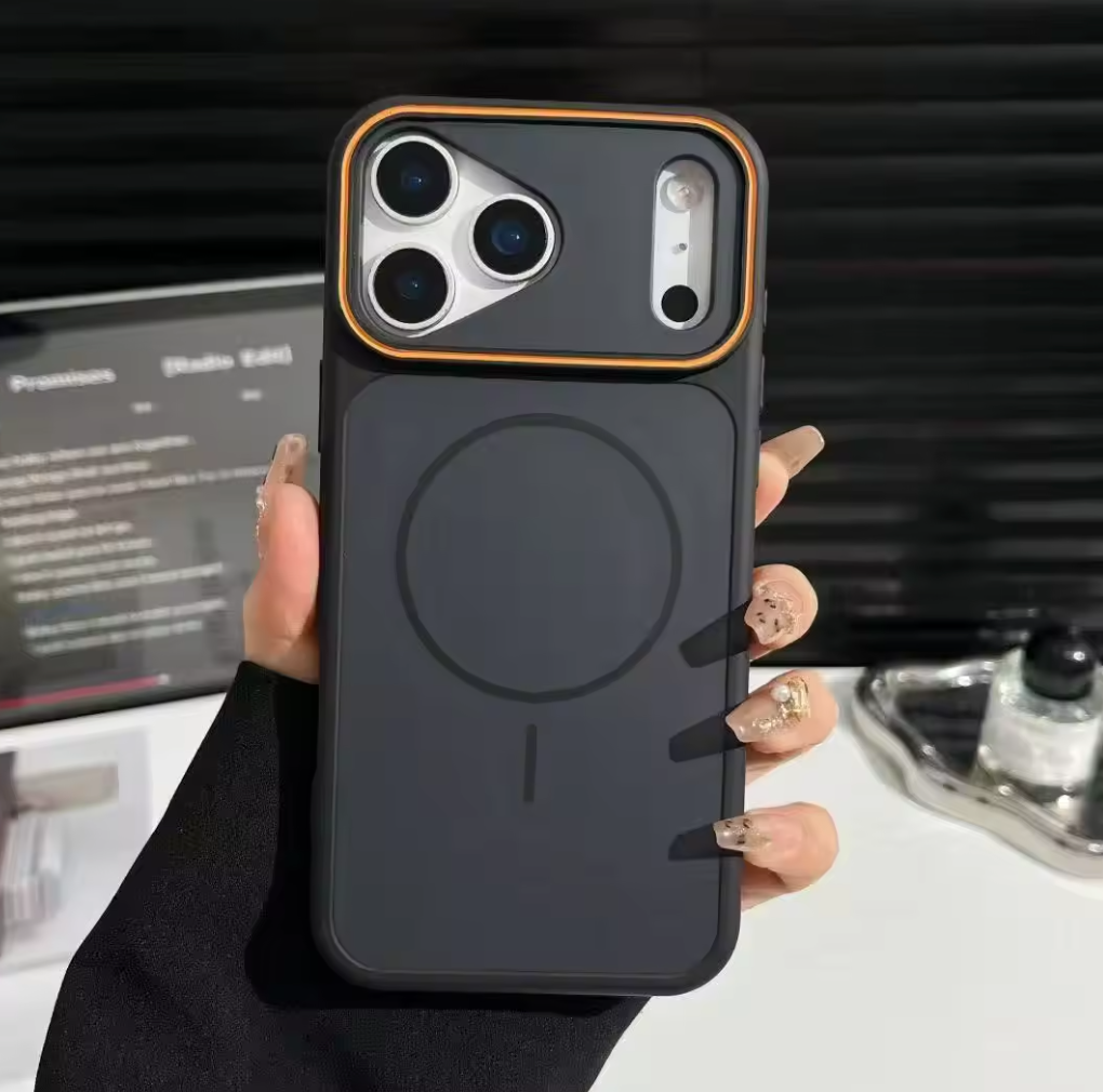 Luxury Dual Armor Magnetic Frosted Case.