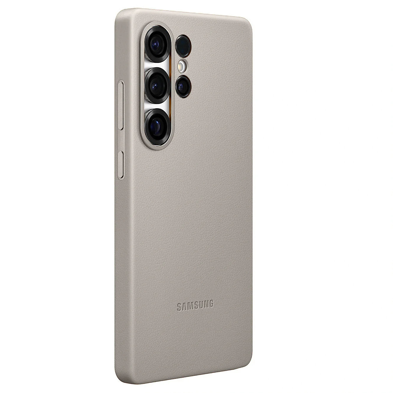 Samsung Galaxy S Series Slim Metal Button Leather Case.