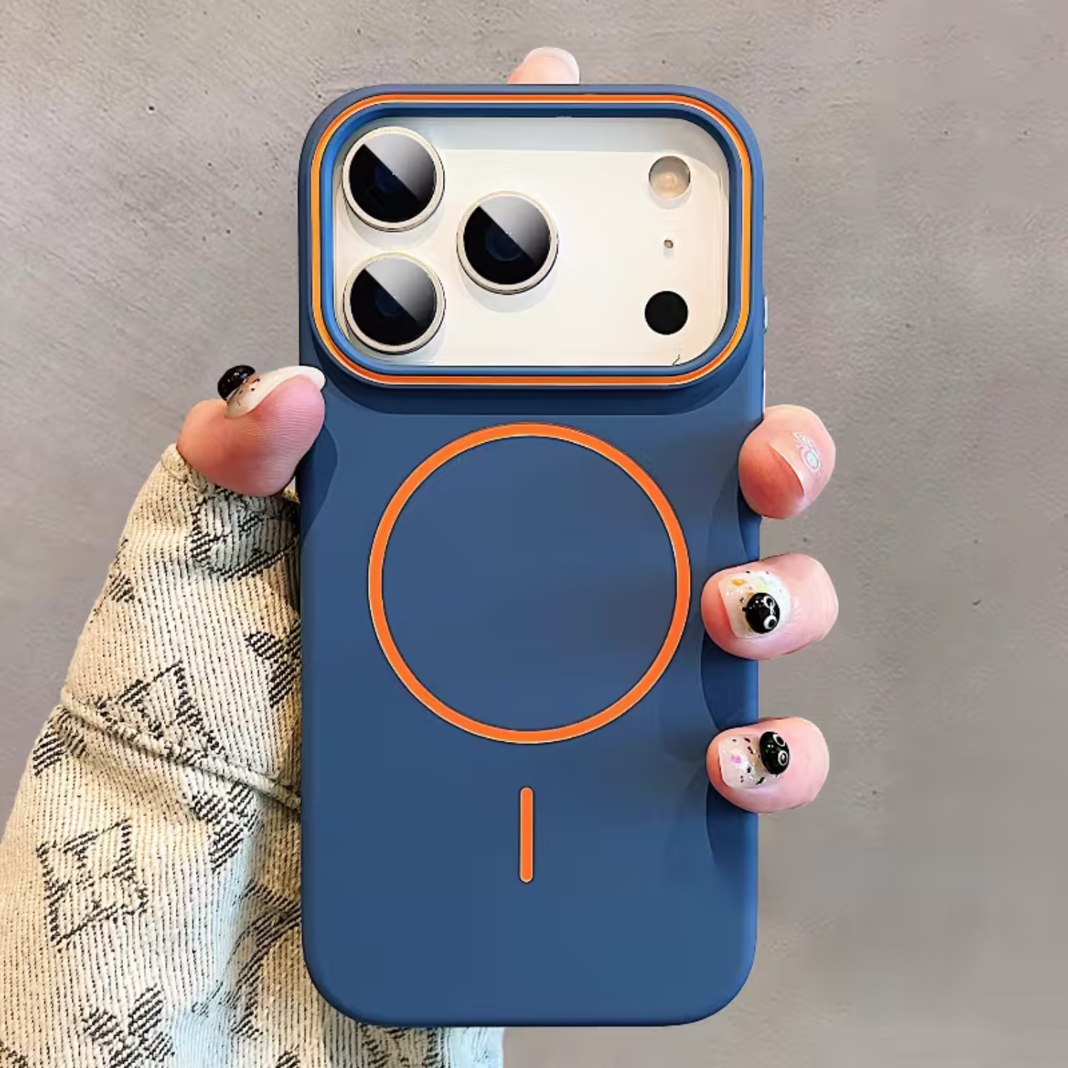 Luxury Skin Feeling Magnetic Mobile Phone Case.