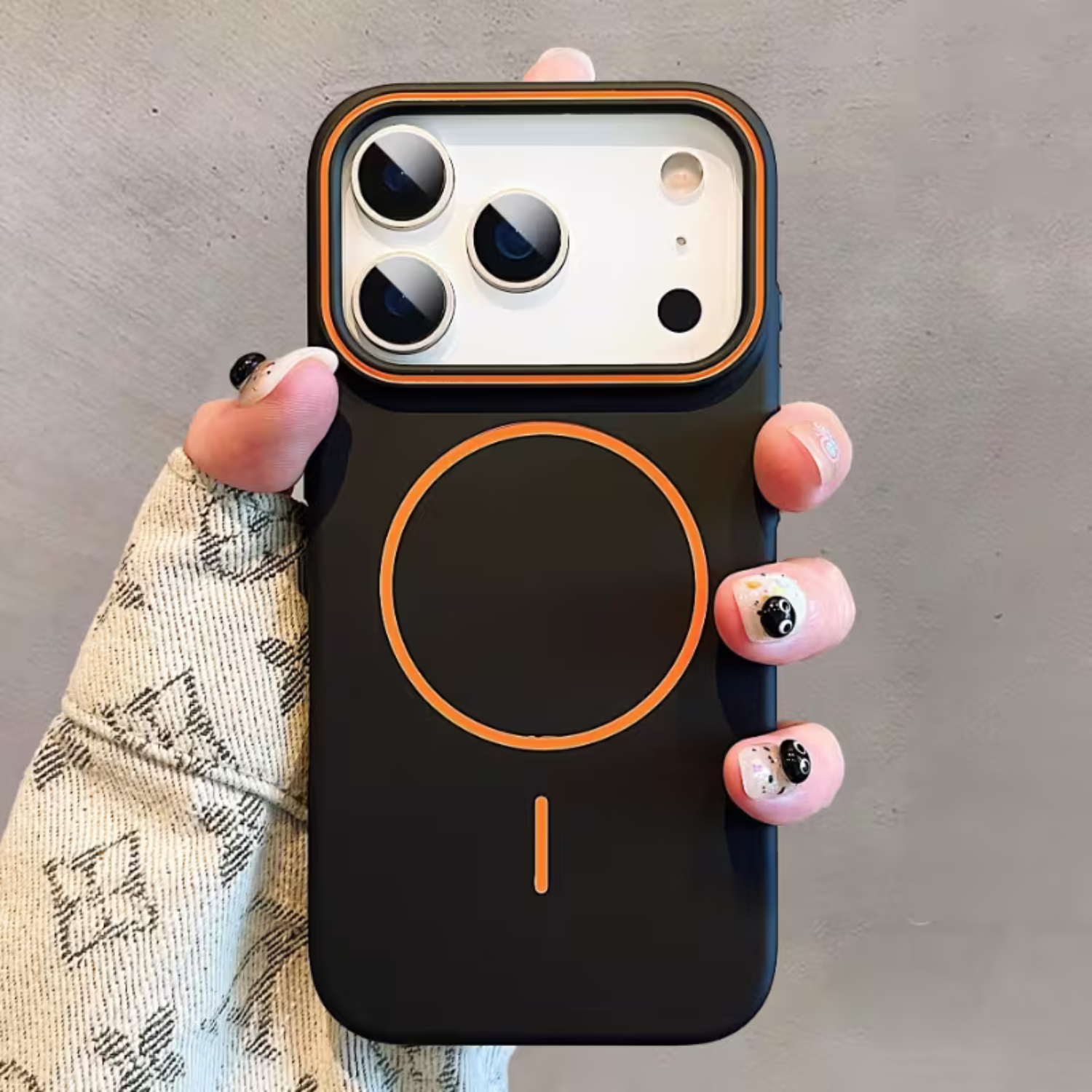 Luxury Skin Feeling Magnetic Mobile Phone Case.