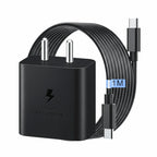 Samsung Origenal 45W Fast Charger With Type C to C Cable.